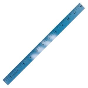 12” Color Changing Wood Ruler Changes color with the heat of your hand (Packed Color:Green To Yellow, Orange To Yellow, Blue To Lt Blue, Violet To Pink, Tropical Red To Orange)-Set of 10-MADE IN USA