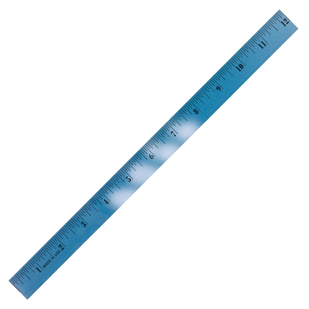 12” Color Changing Wood Ruler Changes color with the heat of your hand (Packed Color:Green To Yellow, Orange To Yellow, Blue To Lt Blue, Violet To Pink, Tropical Red To Orange)-Set of 10-MADE IN USA