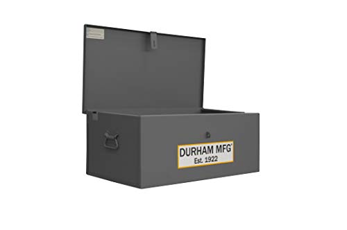 Durham Welders Box, Jobsite Box, 3.3 cu. ft, 14 Gauge Steel, 30-11/16 x 17-3/8 x 12-3/16, Gray (JSCWB-163012-94T-D719)