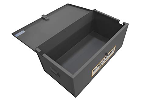 Durham Welders Box, Jobsite Box, 3.3 cu. ft, 14 Gauge Steel, 30-11/16 x 17-3/8 x 12-3/16, Gray (JSCWB-163012-94T-D719)