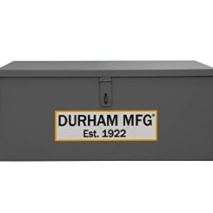 Durham Welders Box, Jobsite Box, 3.3 cu. ft, 14 Gauge Steel, 30-11/16 x 17-3/8 x 12-3/16, Gray (JSCWB-163012-94T-D719)