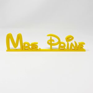 Name Plate, Teacher Plate, Custom Desk Plate, Name Plate, Name Plaque, Custom Name Plate