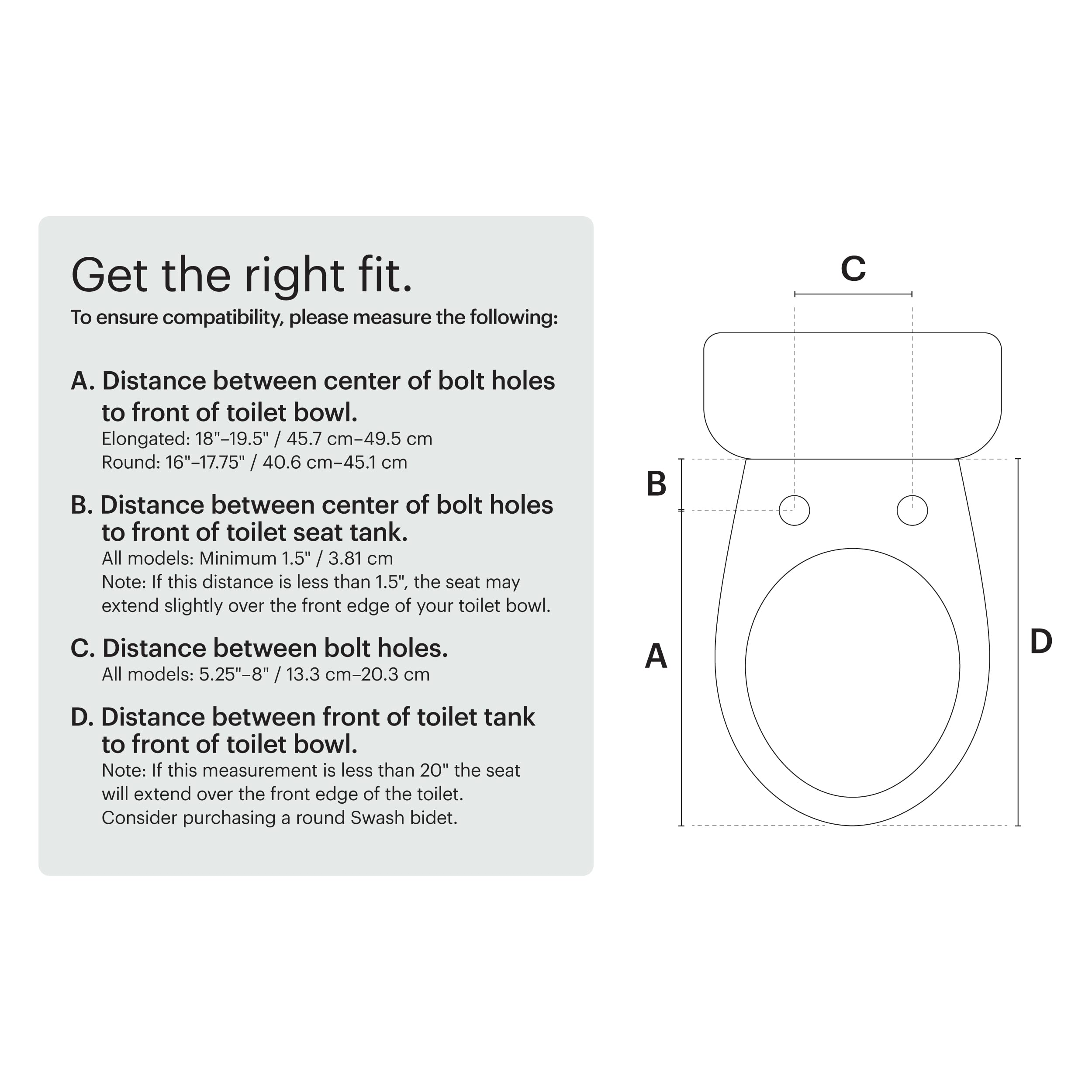 Brondell Swash Electronic Bidet Toilet Seat LE89, Fits Round Toilets, White – Side Arm Control, Warm Air Dryer, Strong Wash Mode, Stainless-Steel Nozzle, Nightlight and Easy Installation