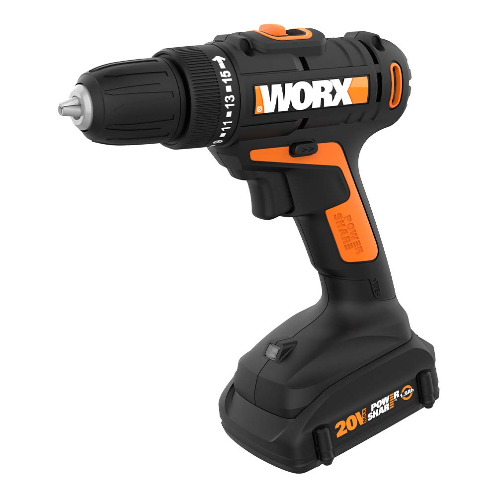 Worx WX101L.9 20V Power Share Cordless Drill & Driver (Tool Only)