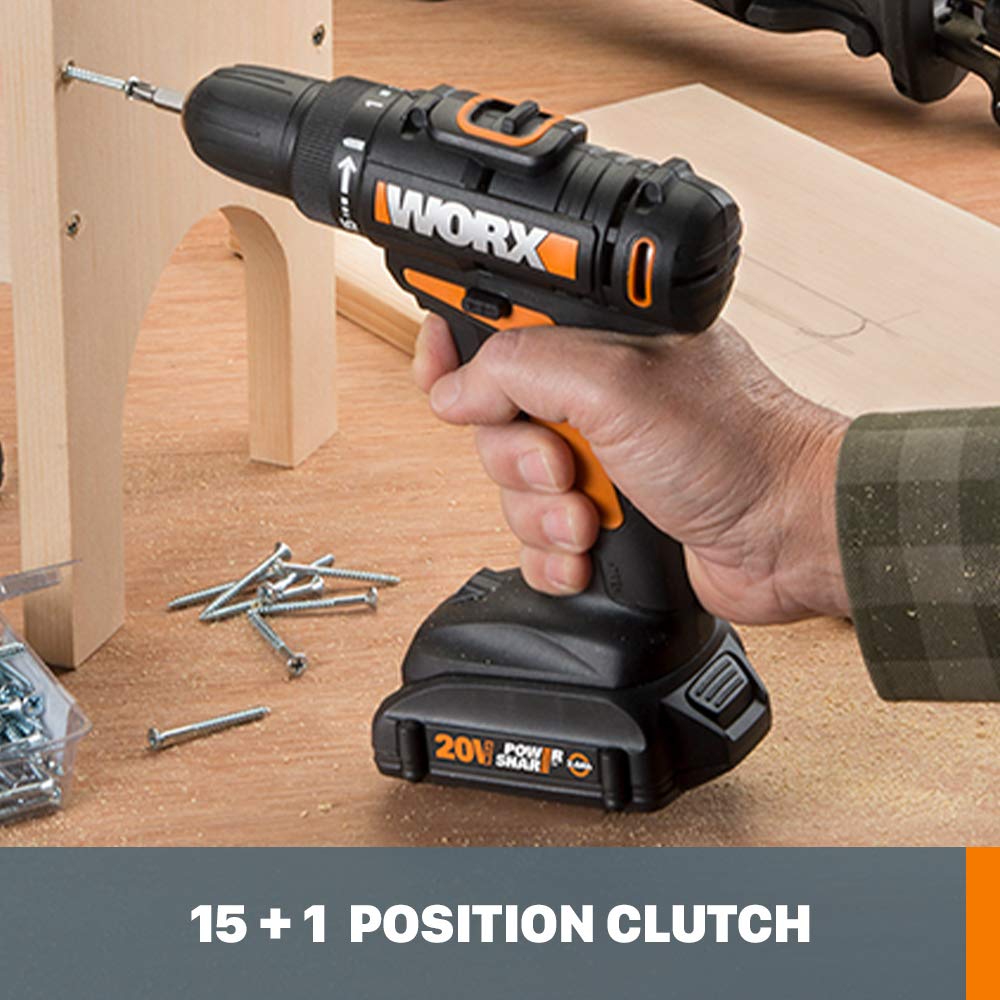 Worx WX101L.9 20V Power Share Cordless Drill & Driver (Tool Only)