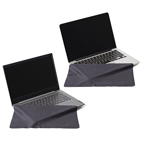 CLEAN SCREEN WIZARD WizPadCover 16” Prevent Imprints Marks onto 16” MacBooks Pro and Computer Laptop, 2 Pack Cloths16” Screen /Keyboard Cover and Cleaning