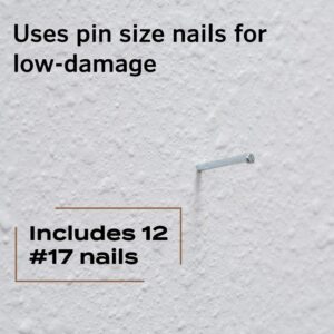 National Hardware N260-147 Art Tool Easily Installs Pin Sized Bubble Level and Nails Included, Aluminum