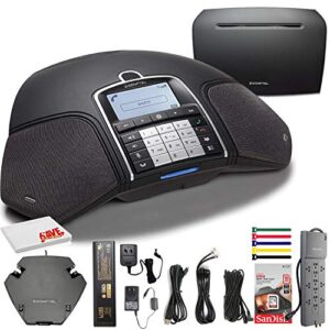 konftel 300wx wireless conference phone w/ip dect 10 base station belkin powerstrip and more - conference room bundle