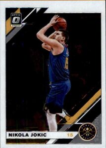 2019-20 donruss optic #96 nikola jokic denver nuggets basketball card