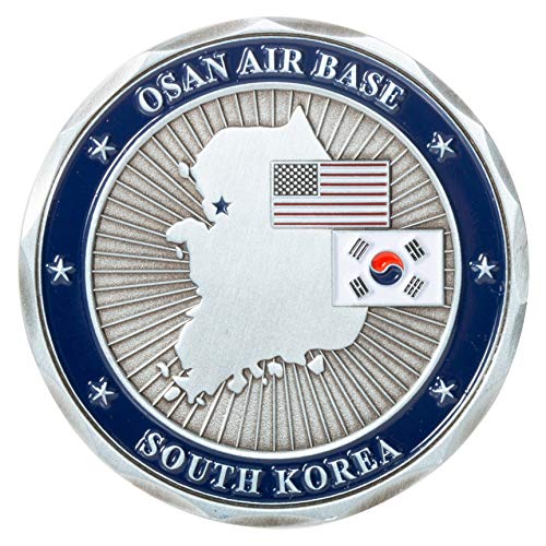 United States Air Force USAF Osan Air Base ROKAF Challenge Coin