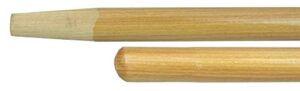 weiler 44306 72" hardwood handle, tapered wood tip, 1-1/8" diameter, made in the usa (pack of 12)