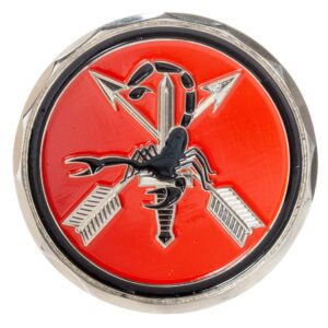 United States Air Force USAF Eglin Air Force Base AFB 7th Special Forces Scorpion Lo Que Sea, Cuando Sea, Donde Sea Challenge Coin
