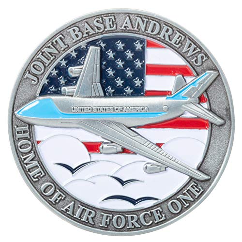 United States Air Force USAF Naval Air Facility Joint Base Andrews Home of Air Force One Challenge Coin