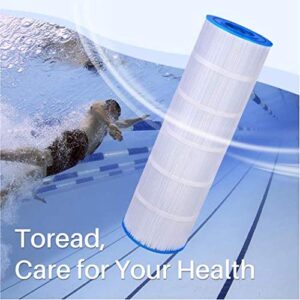 TOREAD Pool Replacement Filter for PA175, Hayward CX1750RE, C1750, Unicel C-8417, Filbur FC-1294, 25230-0175S, 817-0175P, Aladdin 27501, L x OD: 28 3/16" x8 15/16"