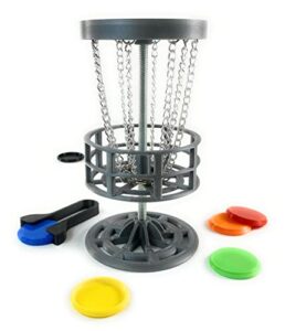 mini golf - mini disc golf - table top game - 3d printed - drinking game - mini frisbee - trophy game - table golf - man cave decor