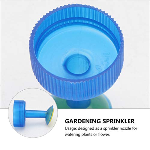 DOITOOL 20PCS Bottle Cap Sprinkler Head Plastic Bottle Watering Spout Bonsai Watering Can for Indoor Seedlings Plant Garden Watering (Random Color)