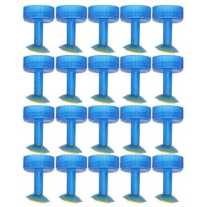 DOITOOL 20PCS Bottle Cap Sprinkler Head Plastic Bottle Watering Spout Bonsai Watering Can for Indoor Seedlings Plant Garden Watering (Random Color)