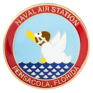 United States Navy USN Naval Air Station NAS Pensacola Florida The Cradle of Naval Aviation Challenge Coin