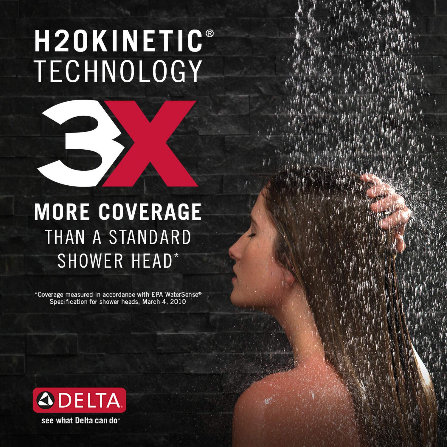 Delta Faucet-4-Spray In2ition Dual Shower Head with Handheld Spray, Oil Rubbed Bronze Shower Head with Hose, Showerheads & Handheld Showers, Handheld Shower Heads, Venetian Bronze 58498-RB