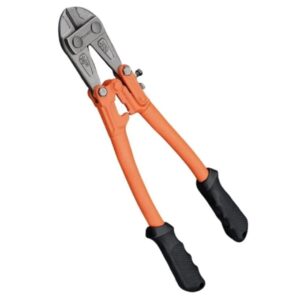 Edward Tools Bolt Cutter 14” - Heavy Duty Forged T8 Steel Blade Cuts Steel Wire, Chain Link Fence, Metal Rod, and Screw Cutters - Ergonomic Rubber Grip Handle