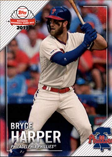 Baseball MLB 2019 Topps National Baseball Card Day Incentives #NTCDG-1 Bryce Harper #NTCDG-1 NM Near Mint Phillies