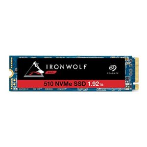 seagate ironwolf 510 1.92tb nas ssd internal solid state drive – m.2 pcie for multibay raid system network attached storage, 3 year data recovery (zp1920nm30011)