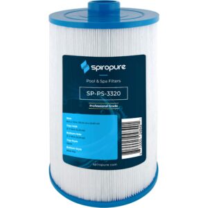 spiropure replacement for unicel c-8475 pleatco pcs75n filbur fc-3320 coleman maax spas 100594 hot tub spa pool filter replacement cartridge