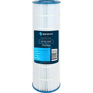 spiropure replacement for pentair cc150 r173216 160317 59054300 pleatco pap150-4 unicel c-9415 filbur fc-0687 baleen ak-8004 hot tub spa pool filter replacement cartridge