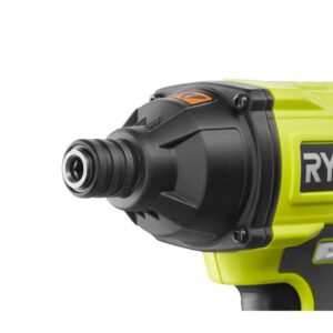 Ryobi P235AK 18-Volt ONE+ Lithium-Ion Cordless 1/4 in. Impact Driver Kit with (2) 1.5 Ah Batteries, Charger, and Bag