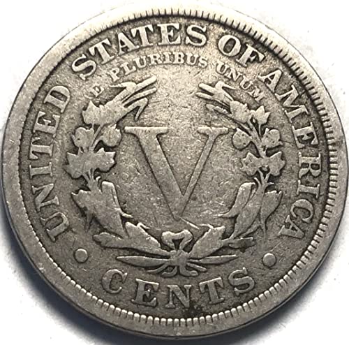 1906 P Liberty Head V 5 Cents Nickel Seller Very Good