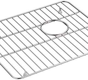 UPGRADED Lifetime Appliance K-5828-ST Stainless Steel Rack Compatible with Large Kohler Whitehaven Sink