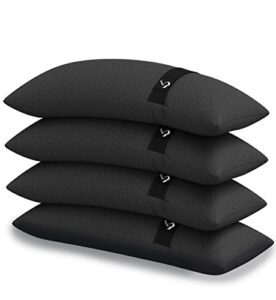 baser fillable straight sandbags, 4 x 55 lbs fillable weight bags for patio umbrellas, cantilevers and garden accessories