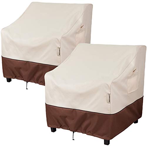 Bestalent Patio Chair Covers Outdoor Furniture Covers Waterproof Fits up to 32" W x 37" D x 36" H 2Pack