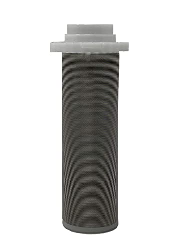 BLUONICS Sediment Water Pre-Filter Reusable Spin Down Filter for Whole House City and Well Water 40 Micron with both 1” + 3/4” NPT adapters included