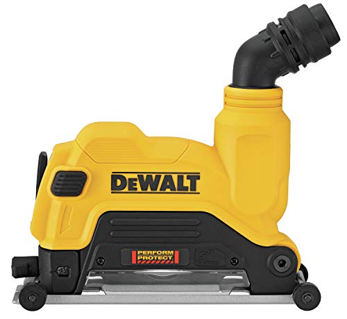 DEWALT Cutting Grinder Dust Shroud, 4-1/2-Inch to 5-Inch, 115mm / 125mm (DWE46125)