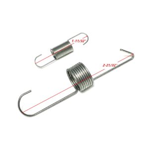 POWER PRODUCTS Governor Rod Spring Set for Harbor Freight Tail Gator 63025 63024 & Storm CAT 63CC 2HP 800 900W 60338 66619 69381 & ET950 ET650 & Pulsar PG1202S & 2HP 2-Stroke 63CC 64CC Gas Generator