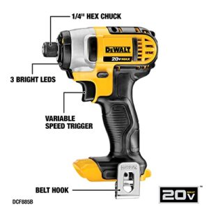 DEWALT 20V MAX* Cordless Drill Combo Kit , 7-Tool (DCK771D1M1)