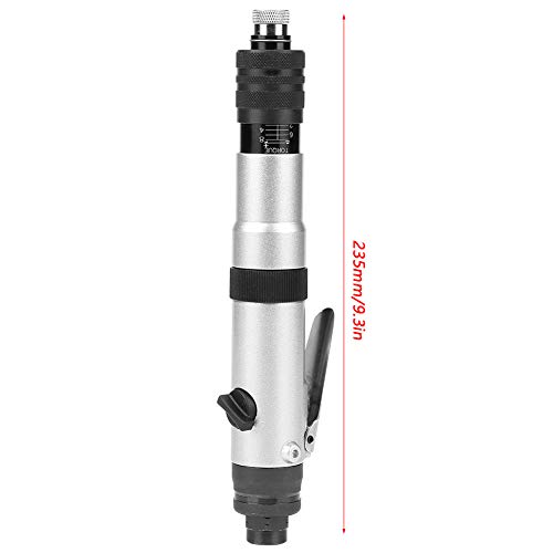 1/4" Air Straight Pneumatic Screwdriver,1000RPM Mini Handhold Pneumatic Screwdriver Kit,Industrial Screw Driver Tool