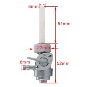 Savior 3pcs Gas Tank Fuel Switch Valve Pump Petcock for Chinese Gasoline Generator 5.5HP 6.5HP 7HP 8HP 9HP 11HP 13HP 14HP 15HP 16HP 168F 163CC 196CC 170F 208CC 211CC 173F 177F 182F 188F 190F