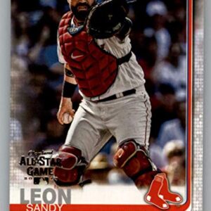 2019 Topps All-Star Edition Baseball #419 Sandy Leon Boston Red Sox Official Factory Set Parallel (INDIVIDUAL CARD ONLY)