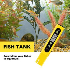 Digital pH Tester - High Accuracy pH Meter for Drinking Water Aquarium and Hydroponics