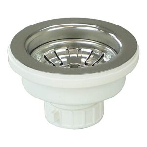 transolid 2210-ps 3.5-in standard sink strainer in polished stainless