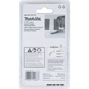 Makita B-67119 1-1/4" Starlock® Carbide Tipped Metal Blade