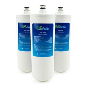 ecoaqua replacement for aqua-pure ap517 filter, 3-pack