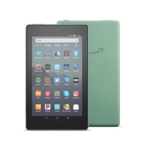 fire 7 tablet (7" display, 16 gb) - sage + kindle unlimited (with auto-renewal)