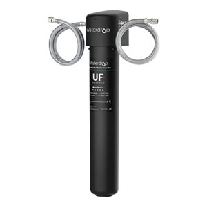 waterdrop 17ua-uf 0.01 μm ultra filtration under sink water filter for baçtёria reduction, reduces lead, chlorine, bad taste & odor, 24000 gallons, direct connect to kitchen faucet, usa tech