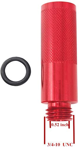 imUfer Extended Run Gas Cap Adapter, Mess Oil Changes Funnel and Generator Magnetic Tip Dipstick Oil Dip Stick for Inverter Generator for EU1000i 2000i 3000i (Red)