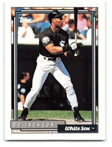 1992 topps #290 bo jackson nm-mt chicago white sox baseball