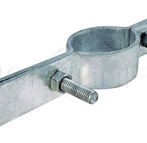 Highcraft DMST-H06 Riser Clamp Vertical Pipe Hanger for Copper, Iron, CPVC, PEX 6 in. Galvanized Steel