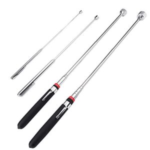 magnetic pick up tool 4 pack, telescopic magnet stick (1.5lb 3lb 10lb 15lb) birthday gifts for men, dad, husband, christmas gifts for men him stocking stuffers, boyfriend husband dad gifts,
